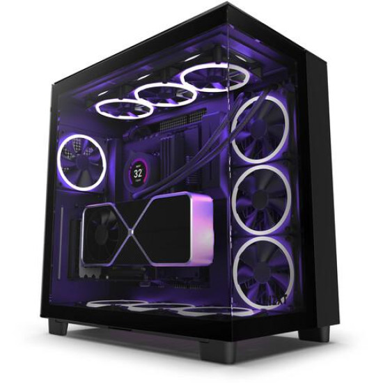 NZXT H9 Elite Premium Dual-Chamber Mid-Tower Airflow Casing NZXT H9 Elite Premium Dual-Chamber Mid-Tower Airflow Casing