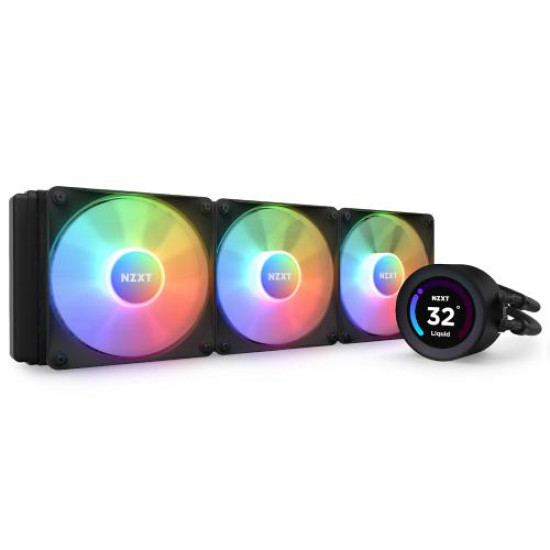 NZXT Kraken Elite 360 RGB 360mm AIO Liquid CPU Cooler with LCD Display NZXT Kraken Elite 360 RGB 360mm AIO Liquid CPU Cooler with LCD Display