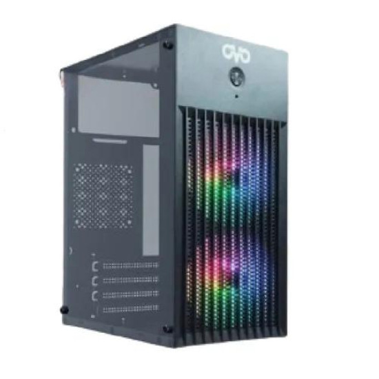 OVO J-618 B Acrylic RGB Mini-Tower mATX Gaming Casing OVO J-618 B Acrylic RGB Mini-Tower mATX Gaming Casing