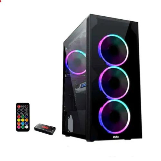 OVO X10 ARGB Mid-Tower Gaming Casing with Remote Controller OVO X10 ARGB Mid-Tower Gaming Casing with Remote Controller
