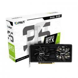 Palit GeForce RTX 3050 Dual 8GB GDDR6 Graphics Card Palit GeForce RTX 3050 Dual 8GB GDDR6 Graphics Card