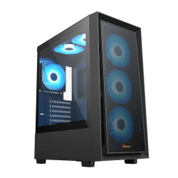 PC Power Crystal Mesh V3 BK ATX Desktop Gaming Casing PC Power Crystal Mesh V3 BK ATX Desktop Gaming Casing