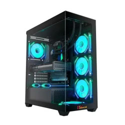 PC Power ICE TOWER ELITE BK Desktop Casing PC Power ICE TOWER ELITE BK Desktop Casing