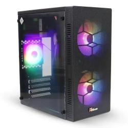 PC Power X2601 BK Spider Web Mesh mATX Casing With Power Supply PC Power X2601 BK Spider Web Mesh mATX Casing With Power Supply