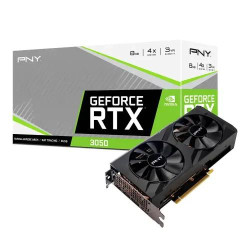 PNY GeForce RTX 3050 8GB VERTO Dual Fan GDDR6 Graphics Card PNY GeForce RTX 3050 8GB VERTO Dual Fan GDDR6 Graphics Card