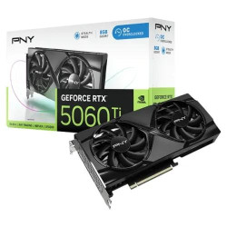 PNY GeForce RTX 5060 Ti 8GB OC Dual Fan GDDR7 Graphics Card PNY GeForce RTX 5060 Ti 8GB OC Dual Fan GDDR7 Graphics Card