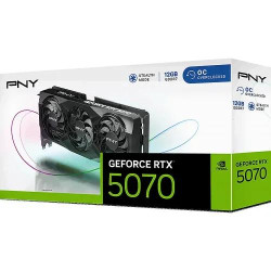 PNY GeForce RTX 5070 OC Triple Fan 12GB GDDR7 Graphics Card PNY GeForce RTX 5070 OC Triple Fan 12GB GDDR7 Graphics Card