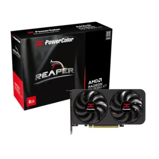 PowerColor Reaper AMD Radeon RX 9060 XT 8GB GDDR6 Graphics Card PowerColor Reaper AMD Radeon RX 9060 XT 8GB GDDR6 Graphics Card