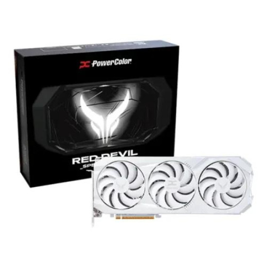 PowerColor Red Devil Spectral White AMD Radeon RX 9070 XT 16GB GDDR6 Graphics Card