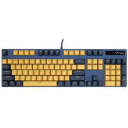 Rapoo V500PRO Backlit Wired Yellow-Blue Mechanical Gaming Keyboard Rapoo V500PRO Backlit Wired Yellow-Blue Mechanical Gaming Keyboard