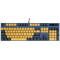 Rapoo V500PRO Backlit Wired Yellow-Blue Mechanical Gaming Keyboard Rapoo V500PRO Backlit Wired Yellow-Blue Mechanical Gaming Keyboard