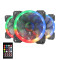 Redragon GC-F009 RGB Casing Cooler Fan Triple Pack with Remote Redragon GC-F009 RGB Casing Cooler Fan Triple Pack with Remote