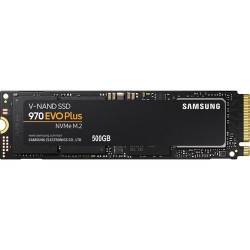 Samsung 970 EVO Plus 500GB NVMe M.2 SSD Samsung 970 EVO Plus 500GB NVMe M.2 SSD