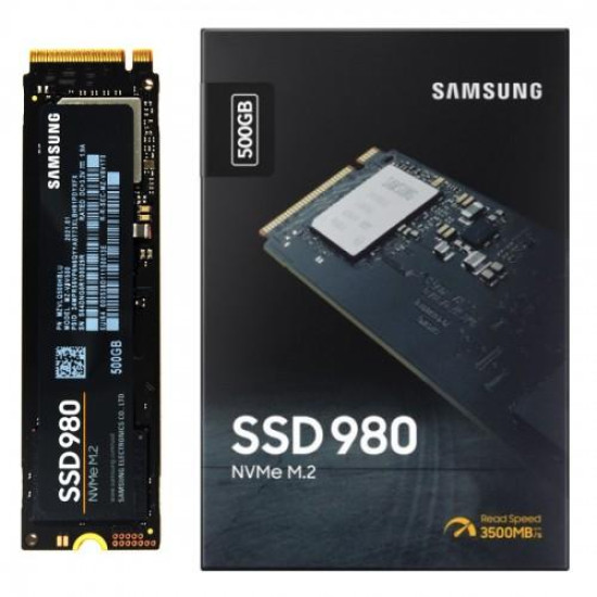 Samsung 980 500GB PCIe 3.0 M.2 NVMe SSD Samsung 980 500GB PCIe 3.0 M.2 NVMe SSD