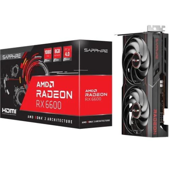 Sapphire AMD Radeon RX 6600 8GB GDDR6 Graphics Card