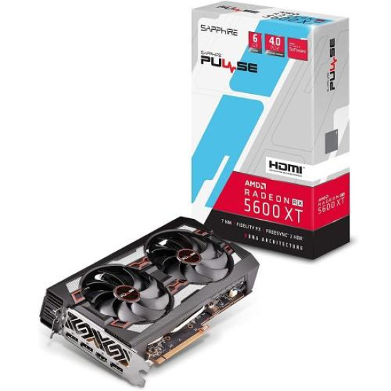 Sapphire Pulse Radeon RX 5600 XT BE 6GB Graphics Card Sapphire Pulse Radeon RX 5600 XT BE 6GB Graphics Card