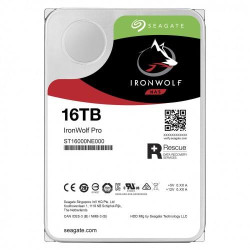 Seagate IronWolf Pro 16TB 3.5 Inch SATA 7200RPM NAS Hard Drive Seagate IronWolf Pro 16TB 3.5 Inch SATA 7200RPM NAS Hard Drive