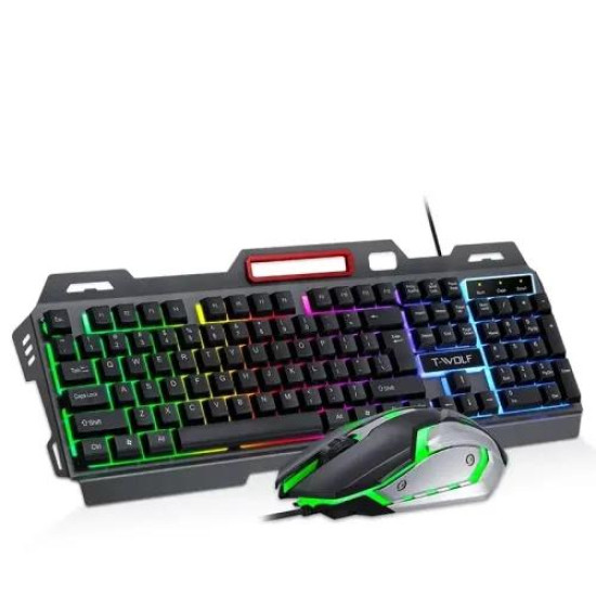T-Wolf TF600 RGB Gaming Keyboard Mouse Combo T-Wolf TF600 RGB Gaming Keyboard Mouse Combo
