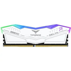 TEAM Delta RGB 16GB DDR5 6200MHz Gaming Desktop RAM White TEAM Delta RGB 16GB DDR5 6200MHz Gaming Desktop RAM White