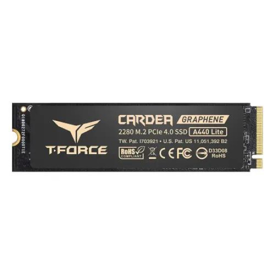 Team T-Force Cardea A440 Lite 512GB M.2 PCIe Gen4 SSD Team T-Force Cardea A440 Lite 512GB M.2 PCIe Gen4 SSD