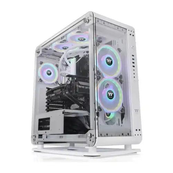 Thermaltake Core P6 Tempered Glass Snow Mid Tower Gaming Casing Thermaltake Core P6 Tempered Glass Snow Mid Tower Gaming Casing