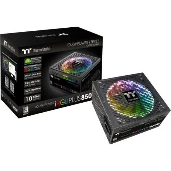 Thermaltake Toughpower iRGB PLUS 850W 80 Plus Gold TT Premium Edition Power Supply Thermaltake Toughpower iRGB PLUS 850W 80 Plus Gold TT Premium Edition Power Supply
