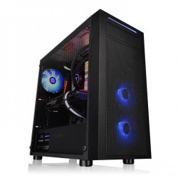 Thermaltake Versa J22 Tempered Glass RGB Edition ATX Mid-Tower Casing Thermaltake Versa J22 Tempered Glass RGB Edition ATX Mid-Tower Casing