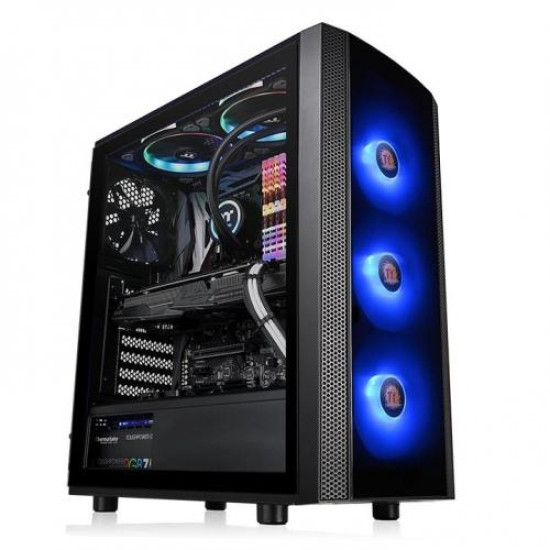 Thermaltake Versa J25 TG Mid Tower Casing RGB Edition Thermaltake Versa J25 TG Mid Tower Casing RGB Edition