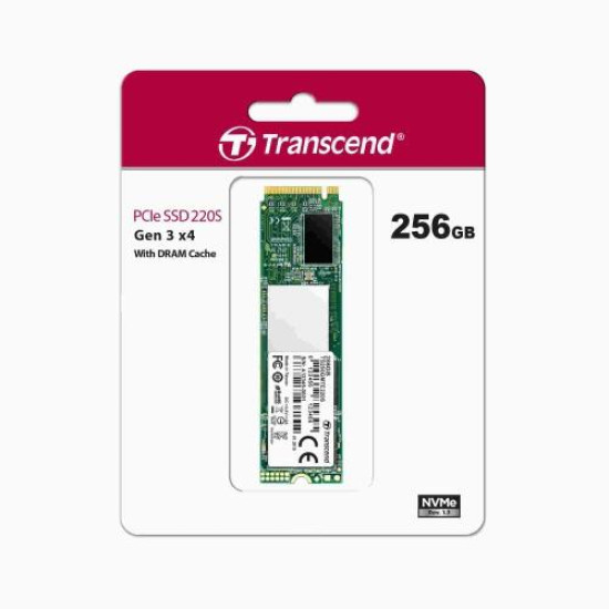 Transcend 220S 256GB M.2 2280 PCIe SSD Transcend 220S 256GB M.2 2280 PCIe SSD