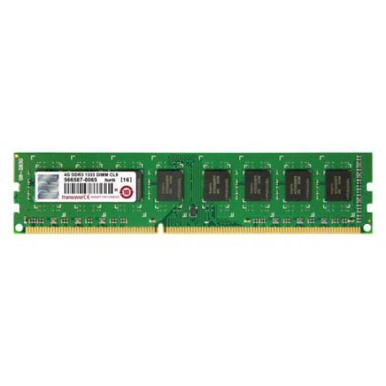 Transcend 4GB DDR3 1333 MHz Desktop RAM Transcend 4GB DDR3 1333 MHz Desktop RAM