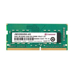 Transcend 4GB JM DDR4 3200Mhz SO-DIMM Laptop RAM Transcend 4GB JM DDR4 3200Mhz SO-DIMM Laptop RAM