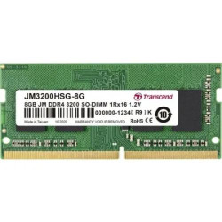 Transcend JetRAM 8GB DDR4 3200Mhz SO-DIMM Laptop RAM Transcend JetRAM 8GB DDR4 3200Mhz SO-DIMM Laptop RAM