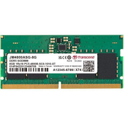 Transcend JetRAM 8GB DDR5 4800Mhz SO-DIMM Laptop RAM Transcend JetRAM 8GB DDR5 4800Mhz SO-DIMM Laptop RAM