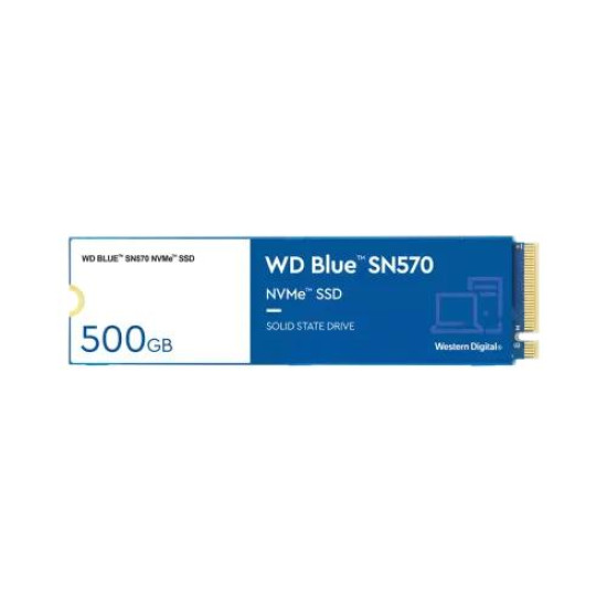 Western Digital Blue SN570 500GB M.2 2280 PCIe NVMe SSD Western Digital Blue SN570 500GB M.2 2280 PCIe NVMe SSD
