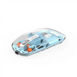 WiWU WM105 Crystal Transparent Magnetic Wireless Mouse WiWU WM105 Crystal Transparent Magnetic Wireless Mouse