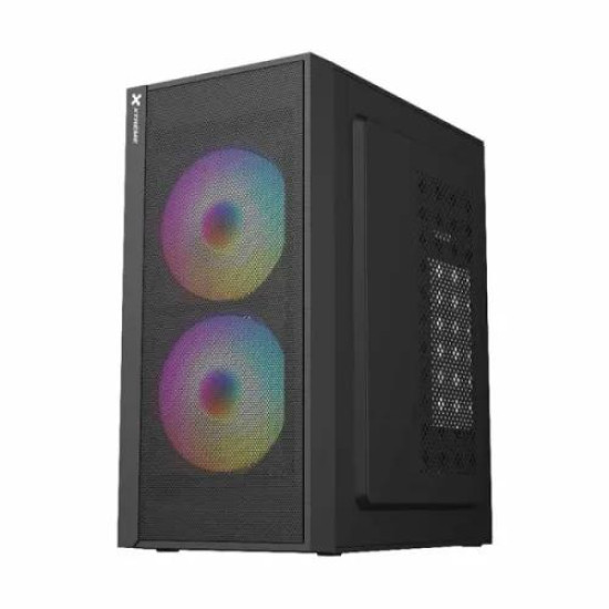 Xtreme M111 RGB Mid Tower Casing With 2 RGB Fan Xtreme M111 RGB Mid Tower Casing With 2 RGB Fan