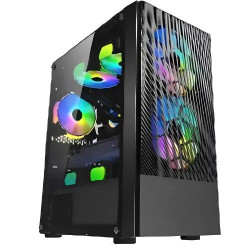 Xtreme XJOGOS M300BK RGB Mid Tower ATX Gaming Casing Xtreme XJOGOS M300BK RGB Mid Tower ATX Gaming Casing