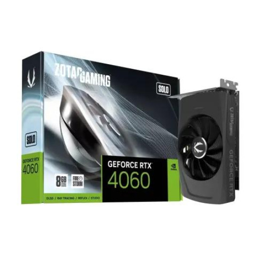 ZOTAC GAMING GeForce RTX 4060 8GB SOLO GDDR6 Graphics Card ZOTAC GAMING GeForce RTX 4060 8GB SOLO GDDR6 Graphics Card