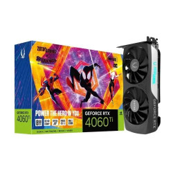 ZOTAC GAMING GeForce RTX 4060 Ti 8GB Twin Edge OC Spider-Man: Across The Spider-Verse Bundle Graphics Card ZOTAC GAMING GeForce RTX 4060 Ti 8GB Twin Edge OC Spider-Man: Across The Spider-Verse Bundle Graphics Card
