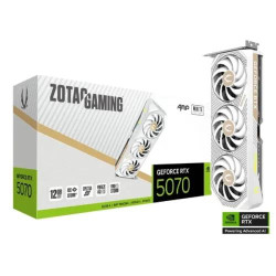 ZOTAC GAMING GeForce RTX 5070 AMP White Edition 12GB GDDR7 Graphics Card ZOTAC GAMING GeForce RTX 5070 AMP White Edition 12GB GDDR7 Graphics Card