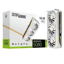 ZOTAC GAMING GeForce RTX 5080 SOLID OC White Edition 16GB GDDR7 Graphics Card ZOTAC GAMING GeForce RTX 5080 SOLID OC White Edition 16GB GDDR7 Graphics Card
